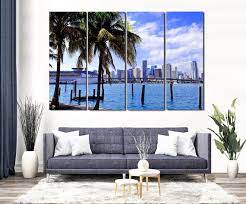 Miami Cityscape Wall Art Miami Art