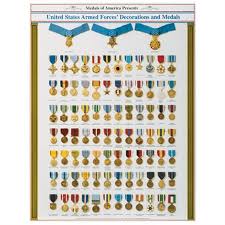 Us Medals Chart Us Army Badges Us Military Medals Medals