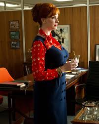 career wear curation joan from mad men
