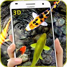 دانلود برنامه 3d koi fish wallpaper hd