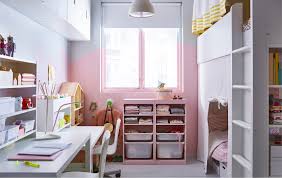 We found affordable kids' desks from places such as walmart and wayfair for elementary students and middle schoolers that offer space to do schoolwork and store supplies. Square Metre Challenge Part 4 Shared Kids Room Ikea