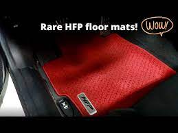 super rare hfp floor mats install