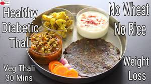 healthy veg thali in 30 minutes
