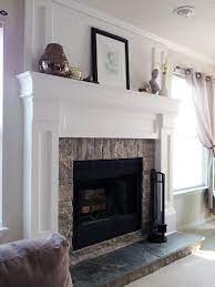 Diy Fireplace Mantel Redo Home