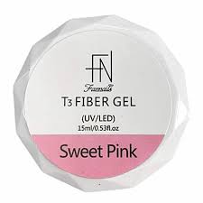 unhas gel t3 15ml fan nails sweet pink
