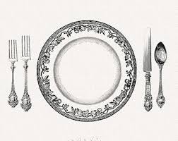Image result for an elegant dinner plate setting