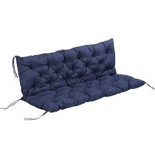 Outsunny Dark Blue Patio Bench Cushion