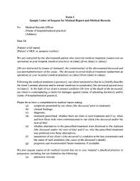 sle of cal report letter fill