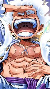 luffy gear 5 laughing one piece 4k