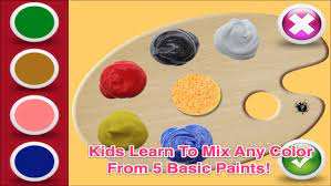 Color Mix Animal Learn Paint Colors