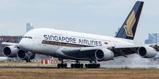 where singapore airlines is flying its