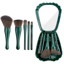 travel makeup brushes set 5pcs mini