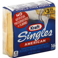 kraft singles cheese