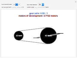 Bicycle Gear Ratioeters Of