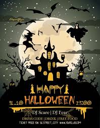 Happy Halloween Free Flyer Template Download Free