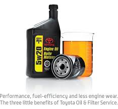 Toyota Genuine Motor Oil Performance Efficiency And Less