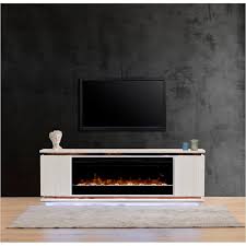 Lianna Fireplace Tv Console W Logs
