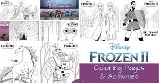Also activities and crafts like bookmarks and mazes! Printable Coloring Pages For Kids Frozen 2 Drawing With Crayons