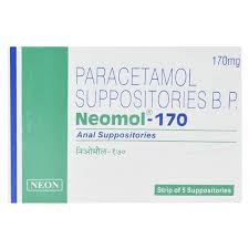 neomol 170 suppositories 5 s