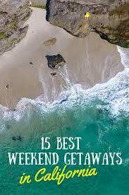 best weekend getaways in california