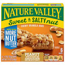 salty nut granola bars