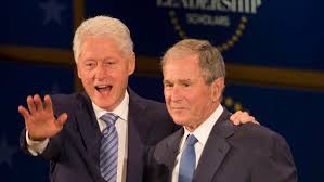 Cheney was the secretary of defense in the george h.w. George W Bush Brother With A Different Mother Bill Clinton Share Oval Office Wisdom At Dallas Forum
