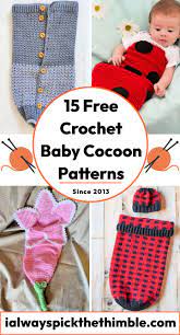 15 free crochet baby co patterns