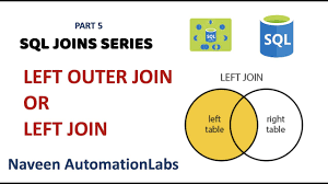 5 left outer join in sql you