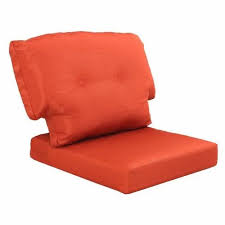 Blue Woven Olefin Chair Cushions For