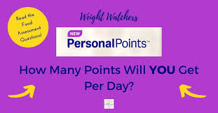 ww personal points system quiz how