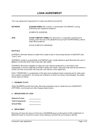 Loan Agreement Stockholder To Corporation Template Word