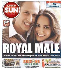 100,200 likes · 38,122 talking about this. The Front Page Of Toronto Sun On July 23 Extra Extra The World S Newspapers Cover The Royal Birth Popsugar Celebrity Photo 10