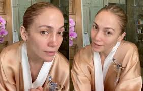 jennifer lopez s makeup free selfie is