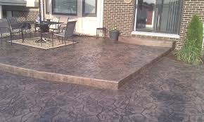 Stamped Concrete Patio Design Sterling