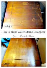 Remove Water Stains From Wood