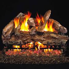 Peterson Real Fyre 24 Inch Red Oak Gas