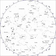 Monthly Sky Chart Taralaya