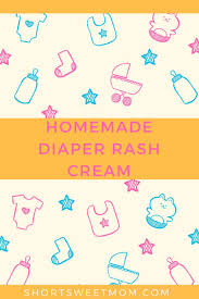 diaper rash cream natural and homemade