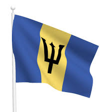 Image result for images for the barbados Flag