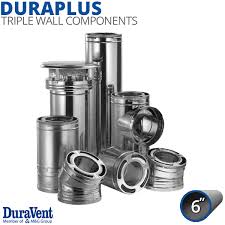 6 Duravent Duraplus Stainless Steel