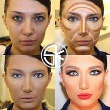 how to highlight and contour for a