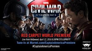 civil war red carpet premiere