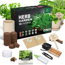 Indoor Herb Garden Starter Kit Herb