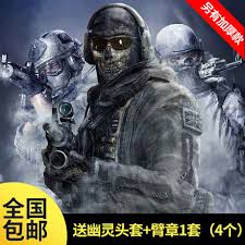 Team taskforce141 did not earn any rating points. Call Of Duty 6 Ghost Battle Suit War Tf141 Team Uniform Ghost Men And Women Game Peripheral Coat Clothes