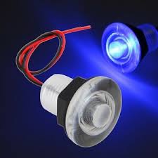 Led Courtesy Livewell Boat Light Interior Exterior Under Water Waterproof Blue Ebay