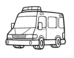 Pictures of ambulance coloring pages. An Ambulance Coloring Page Coloringcrew Com