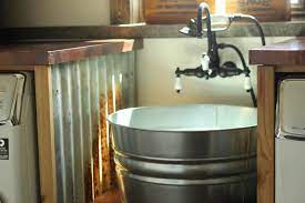 Diy Galvanized Tub Sink The Prairie