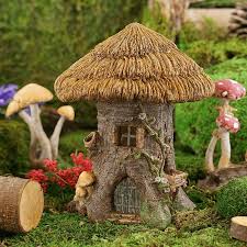 Tree Stump Fairy House