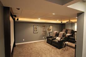 Because the walls are still light but also painted, you get plenty of light to help out. Bedroom Home Decor Glamorous Basement Paint Color Ideas Decoratorist 40034