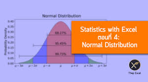 กราฟ normal distribution excel 2013